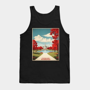 Winnipeg Kildonan Park Vintage Retro Travel Tourism Tank Top